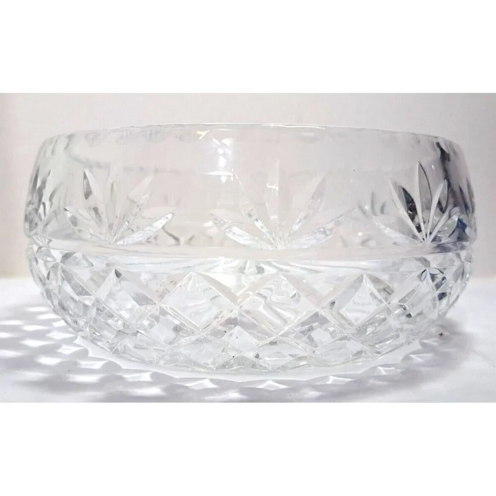 Unbranded Lead Crystal Bowl 7.5